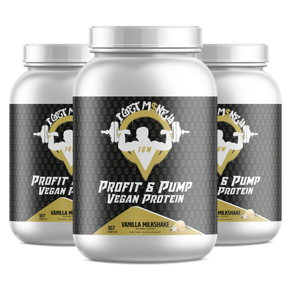 Profit & Pump Vegan Protein - Vanilla 90 days
