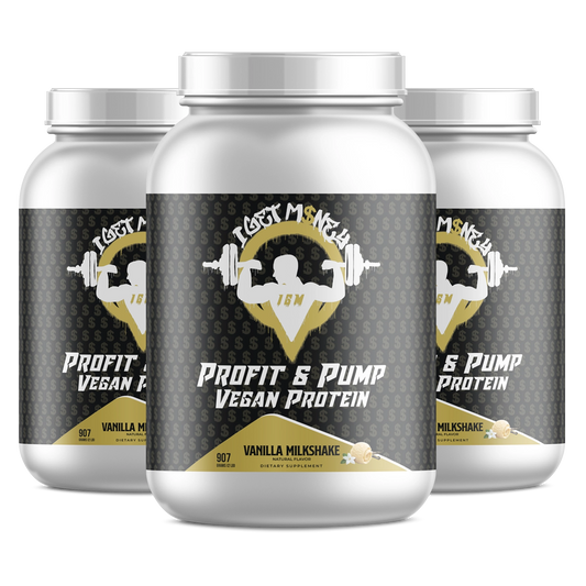 Profit & Pump Vegan Protein - Vanilla 90 days