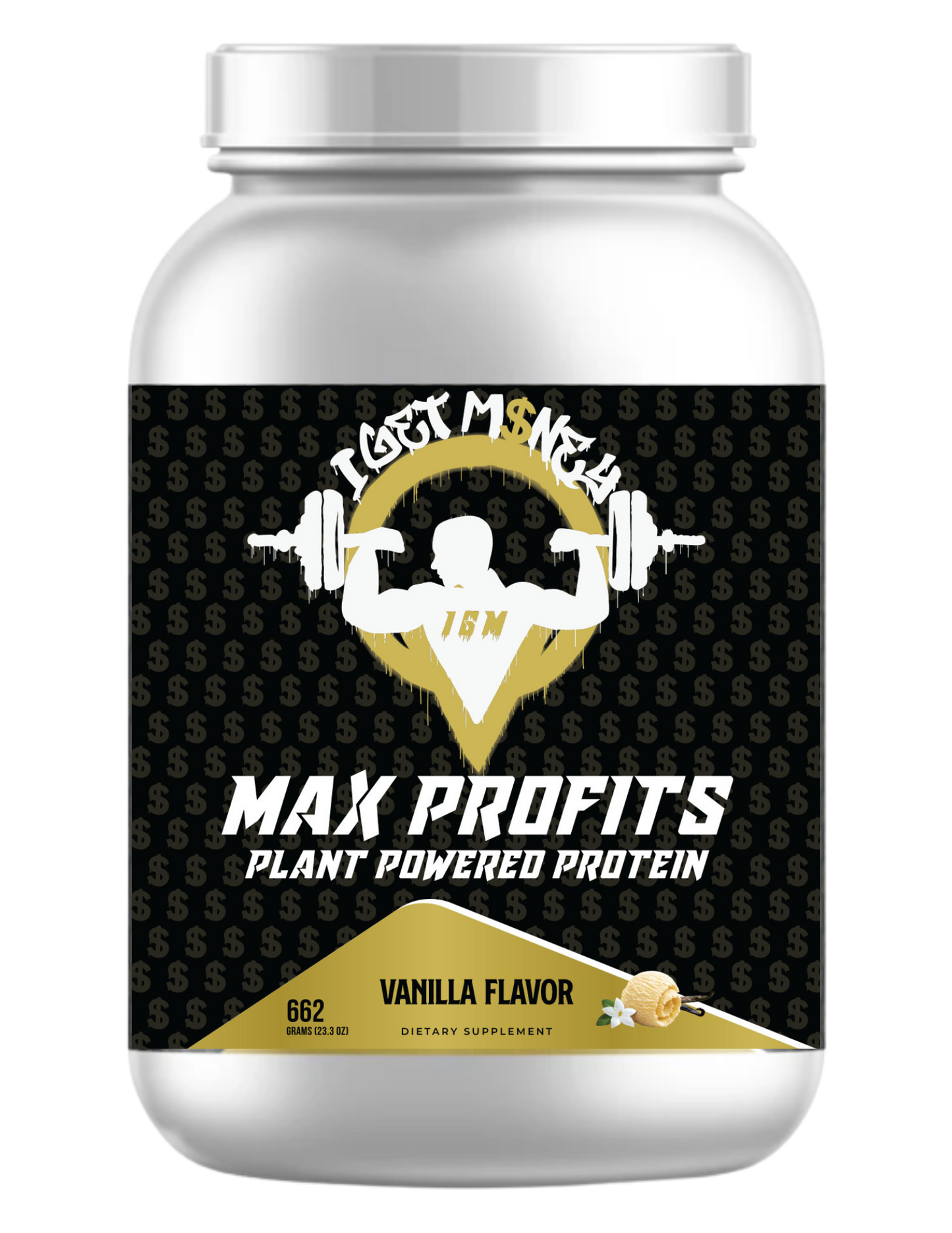 Max Profits Plant Powered Protein - Vanilla