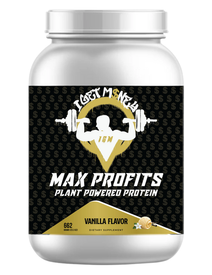 Max Profits Plant Powered Protein - Vanilla